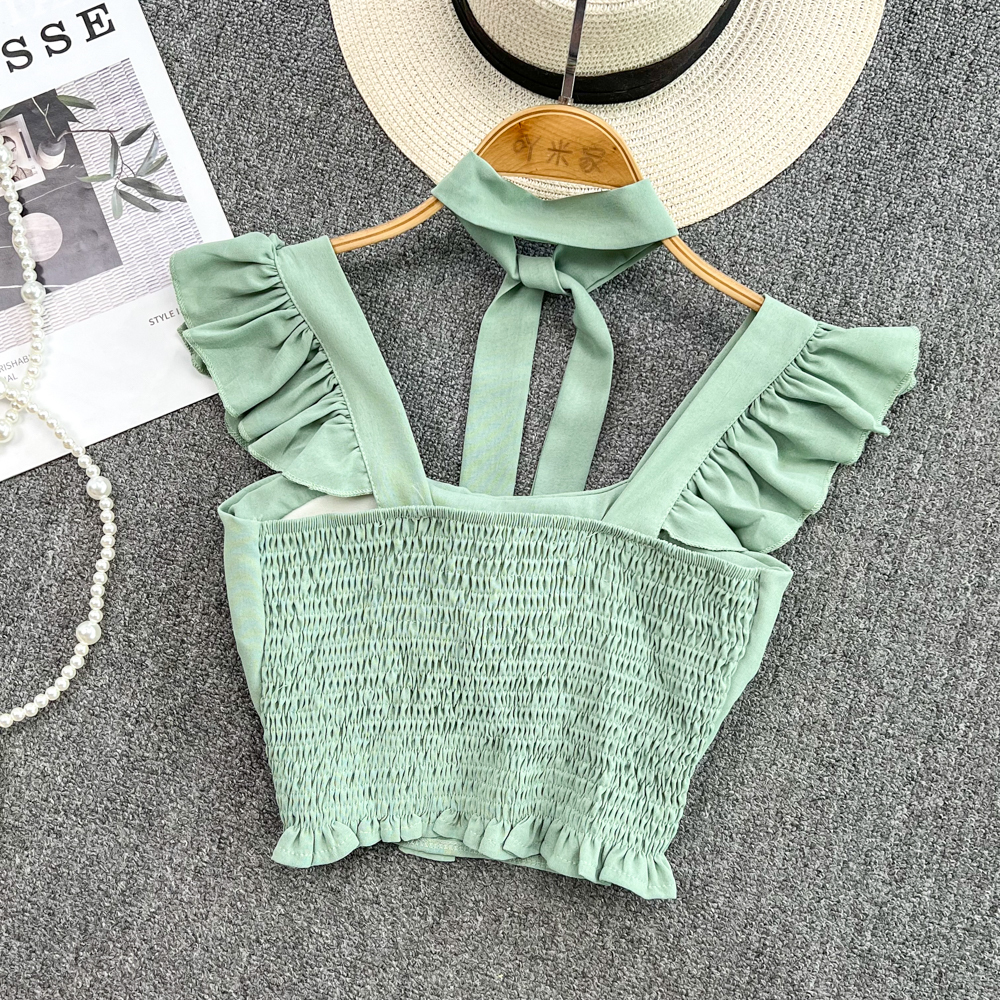 Camisoles Tanks Debardeur Femme Bra Tank Top Ropa Mujer Gorset Camisoles for Women Butterfly Crop Tops Cropped Harajuku Tanks Drop 230413