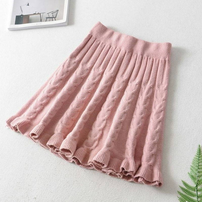 Skirts Lucyever Pink Ruffles Short Skirt for Women Sweet College Style Knitted A-line Skirts Female Korean High Waist Pleated Skirts 230413
Skirts Lucyever Pink Ruffles Short Skirt for Women Sweet College Style Knitted A-line Skirts Female Korean High Waist Pleated Skirts 230413
