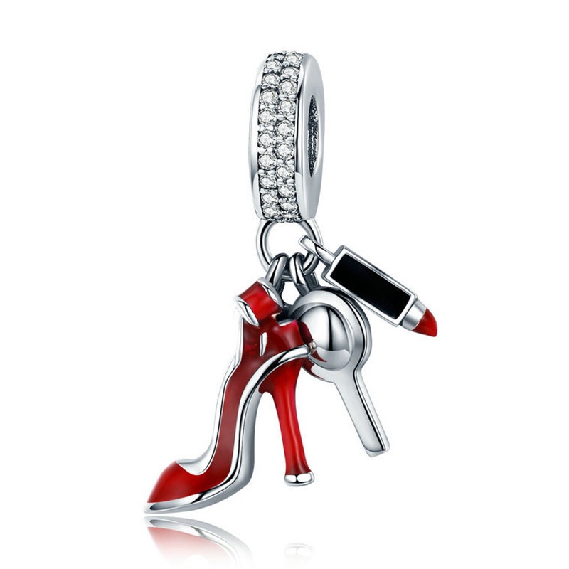Fit Pandora Charm Bracelet Whhite Crystal High-heeled Shoes Dangle Pendant Mermaid Crystal European Charms Beads DIY Snake Chain For Women Bangle & Necklace Jewelry
Fit Pandora Charm Bracelet Whhite Crystal High-heeled Shoes Dangle Pendant Mermaid Crystal European Charms Beads DIY Snake Chain For Women Bangle & Necklace Jewelry