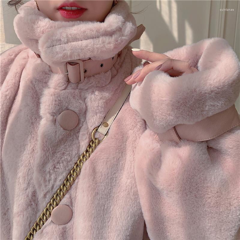 Women' Fur Hstar 2023 Autumn Winter Faux Female Loose Warm Overcoat Ladies Artificial Coat Veste Fourrure Fleece Jacket, Pink
Women' Fur Hstar 2023 Autumn Winter Faux Female Loose Warm Overcoat Ladies Artificial Coat Veste Fourrure Fleece Jacket, Pink