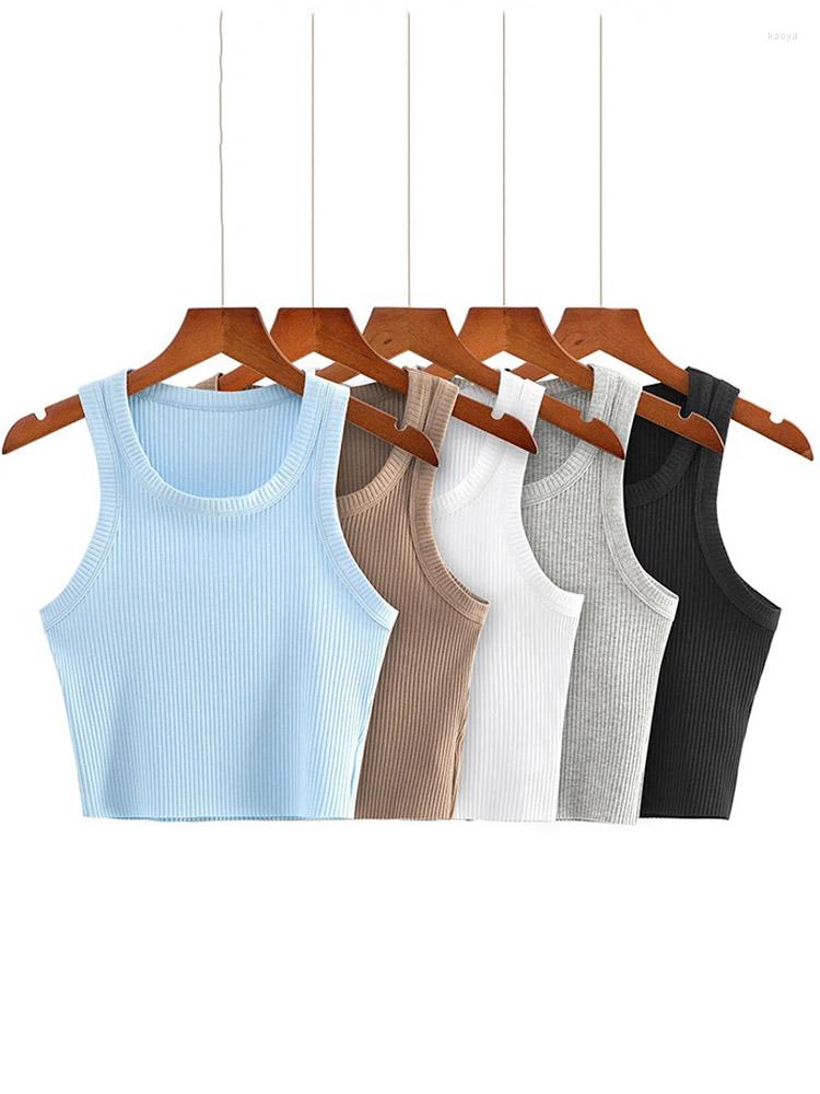 Women' Tanks 2023 Summer Teen Girls Cropped Tops Elastic Sexy Knit Sleeveless Short Vest, Black
Women' Tanks 2023 Summer Teen Girls Cropped Tops Elastic Sexy Knit Sleeveless Short Vest, Black