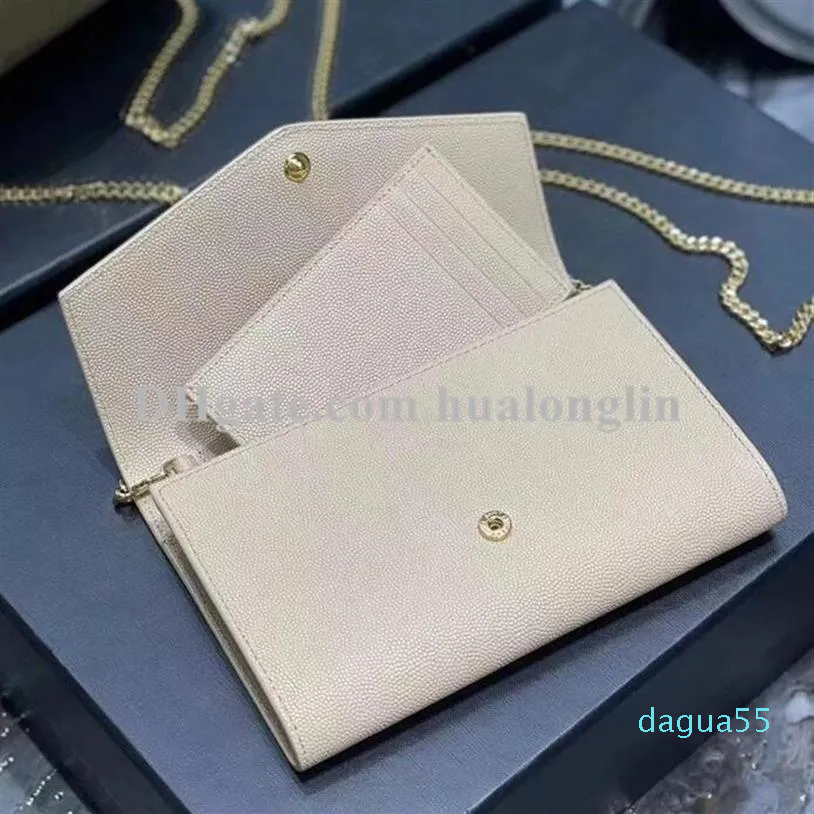 Designer High Quality Women Bag Handbag Small Purse genuine leather chain shoulder messenger clutch with card holder 275n, With box
Designer High Quality Women Bag Handbag Small Purse genuine leather chain shoulder messenger clutch with card holder 275n, With box