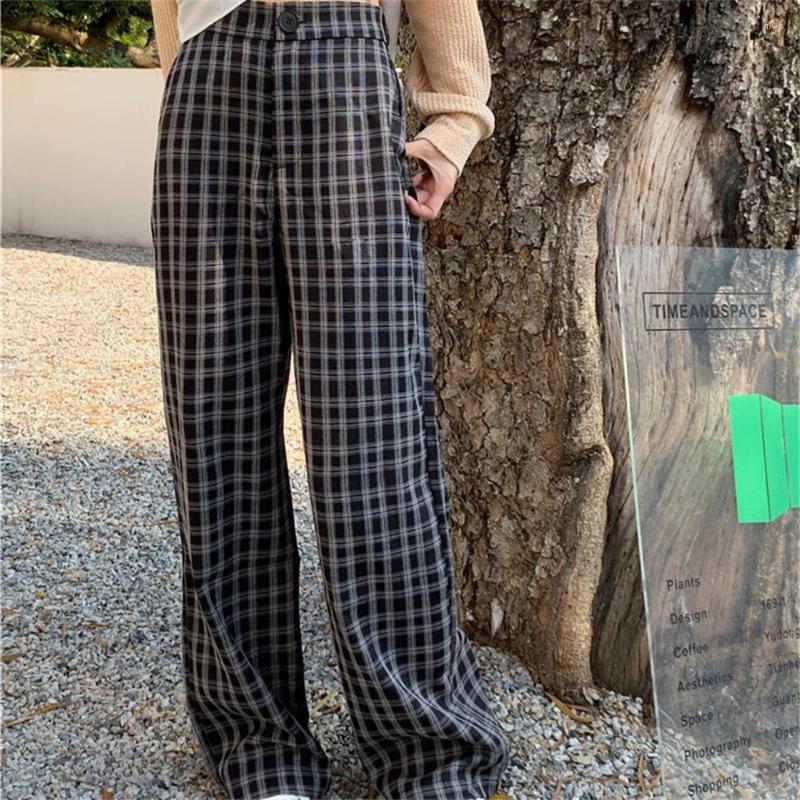 Women' Pants Black Plaid Trousers Chic Women Summer Fashion Loose 2023 Office Lady Slim Mujer High Waist Casual Vintage Straight
Women' Pants Black Plaid Trousers Chic Women Summer Fashion Loose 2023 Office Lady Slim Mujer High Waist Casual Vintage Straight