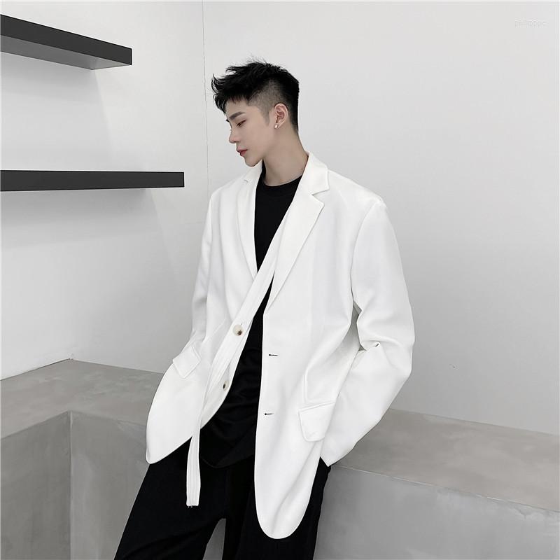 Men's Suits 2023 Spring Korean Style Unique Front Side Streamer Design Suit Men Casual Loose Simple Black Blazers For -XXL
Men's Suits 2023 Spring Korean Style Unique Front Side Streamer Design Suit Men Casual Loose Simple Black Blazers For -XXL