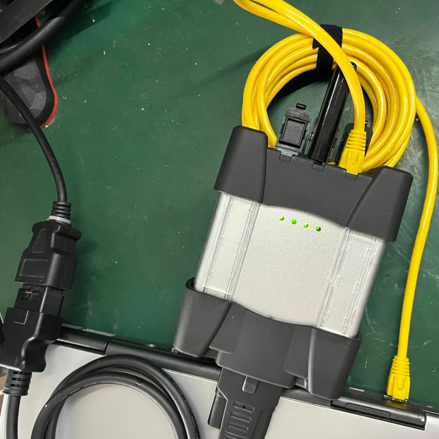 latest version 2024.03v 4.45 for bmw icom wifi next with ssd with d630 laptop ready to work 3 years warranty