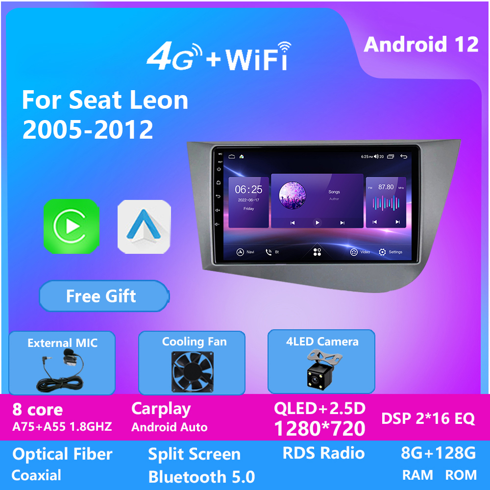 9 inch Video Android Car Stereo for SEAT LEON 2005-2012 Double Din Touch Screen 2 Din Car Radio Autoradio Video GPS WIFI BT FM RDS Car DVD Player
9 inch Video Android Car Stereo for SEAT LEON 2005-2012 Double Din Touch Screen 2 Din Car Radio Autoradio Video GPS WIFI BT FM RDS Car DVD Player