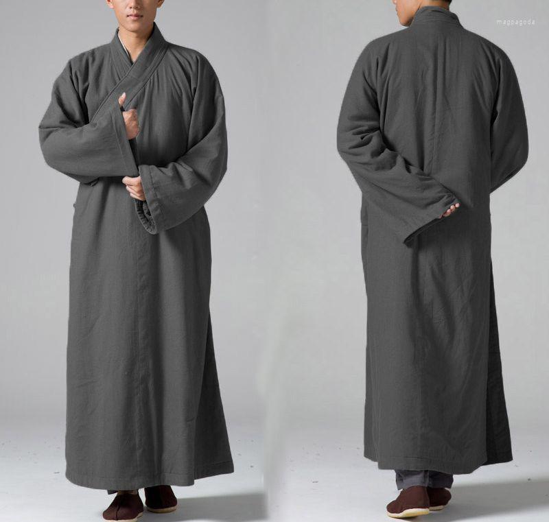 Ethnic Clothing Unisex Winter Warm High Quality Cotton&linen Buddhist Zen Gown Meditation Lay Shaolin Monk Suits Buddha Robe
Ethnic Clothing Unisex Winter Warm High Quality Cotton&linen Buddhist Zen Gown Meditation Lay Shaolin Monk Suits Buddha Robe