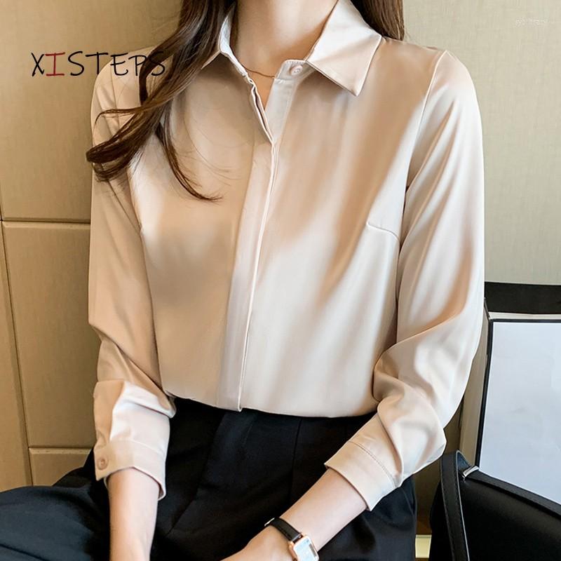 Women' Blouses Satin Women 2023 Office Lady Work Wear Shirts White Red Femme Blusas Long Sleeve Tops Chffon Professional
Women' Blouses Satin Women 2023 Office Lady Work Wear Shirts White Red Femme Blusas Long Sleeve Tops Chffon Professional