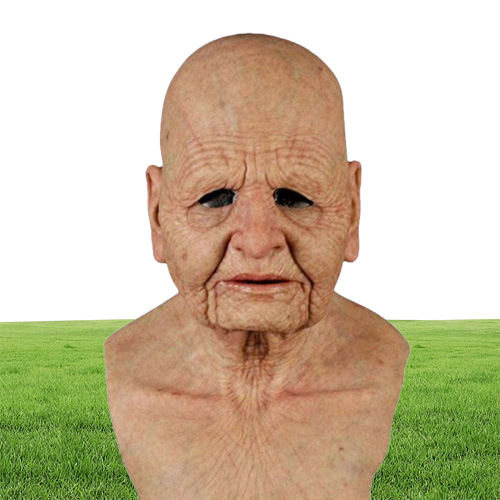 Supplies Other Event Party The Old Man039s Face Wigs Mask Halloween Fashion Cosplay Anime For Man With Eye Shield