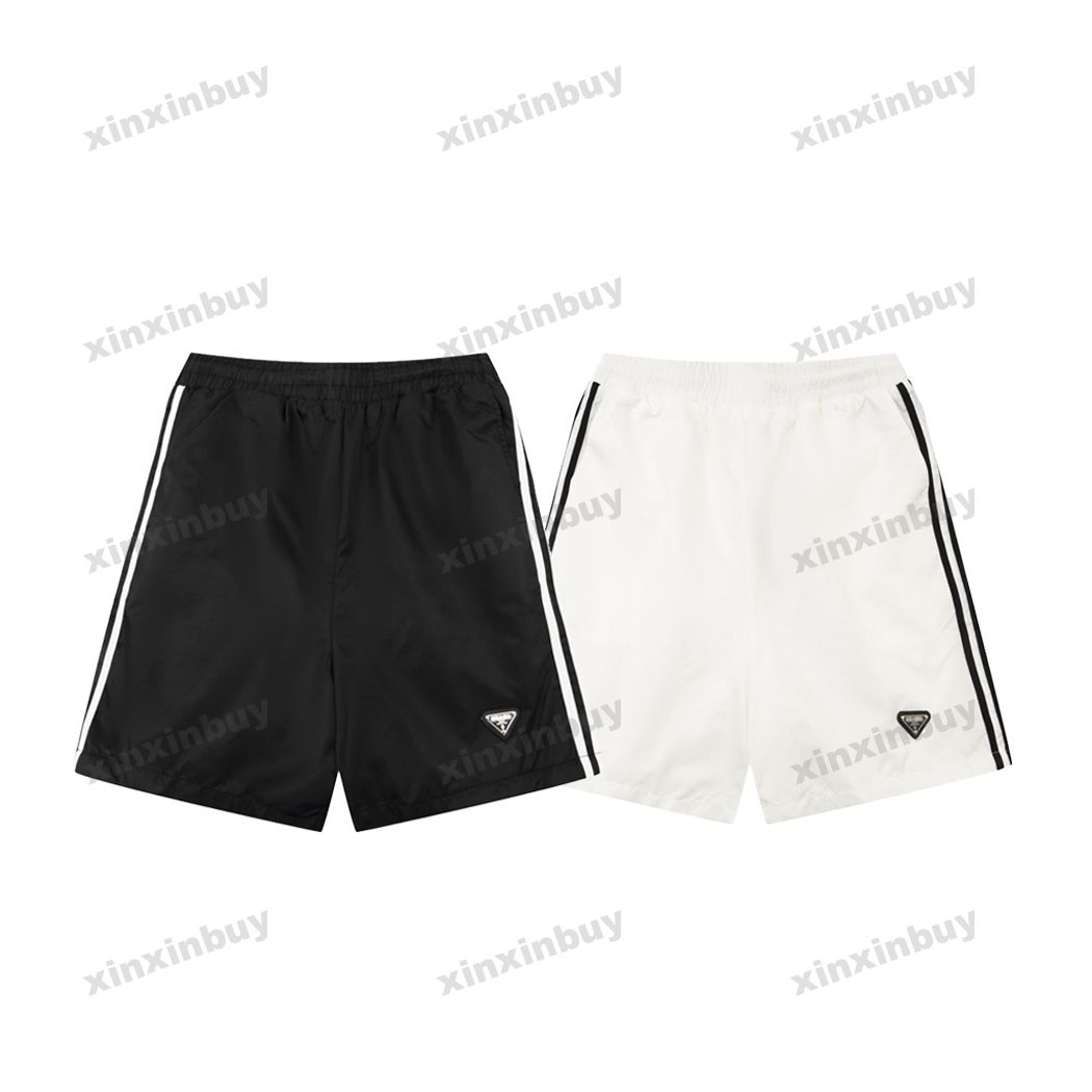 xinxinbuy Men women designer Shorts pant Nylon Metal Triangle Label side Ribbon Spring summer white black XS-L
xinxinbuy Men women designer Shorts pant Nylon Metal Triangle Label side Ribbon Spring summer white black XS-L