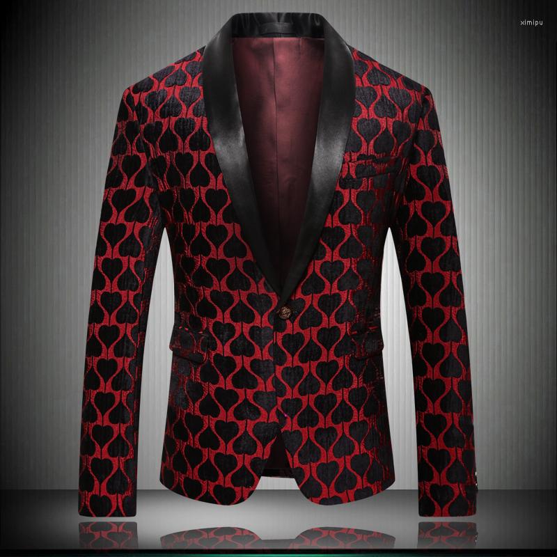 Men's Suits Men's 2023 Red US Designer Single Button Pattern Style Wedding Men Dress Jacket Slim Party Blazer K9015, 9017
Men's Suits Men's 2023 Red US Designer Single Button Pattern Style Wedding Men Dress Jacket Slim Party Blazer K9015, 9017
