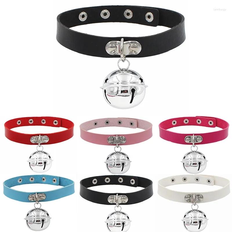 Choker Harajuku PU Leather Bell Necklace Punk Style Women Torques Neck Chain Gothic Club Costume Jewelry Collar Halloween Gift
Choker Harajuku PU Leather Bell Necklace Punk Style Women Torques Neck Chain Gothic Club Costume Jewelry Collar Halloween Gift