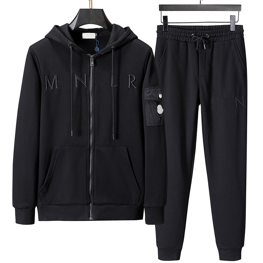 Designer Men's Tracksuits Long Sleeve Zipper Jogging Suits New Style Fashion Letters Embroidery Pilot Sweatsuit Sets Track Hoodie Jackets & Sweatpants 2 Pieces
