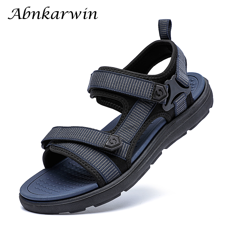 Sandals Summer Men Casual Beach Sandals Sandalias Hombre Playa EVA Soles Lightweight Breathable AntiSkid NonLeather Blue 230413, Green-2
Sandals Summer Men Casual Beach Sandals Sandalias Hombre Playa EVA Soles Lightweight Breathable AntiSkid NonLeather Blue 230413, Green-2