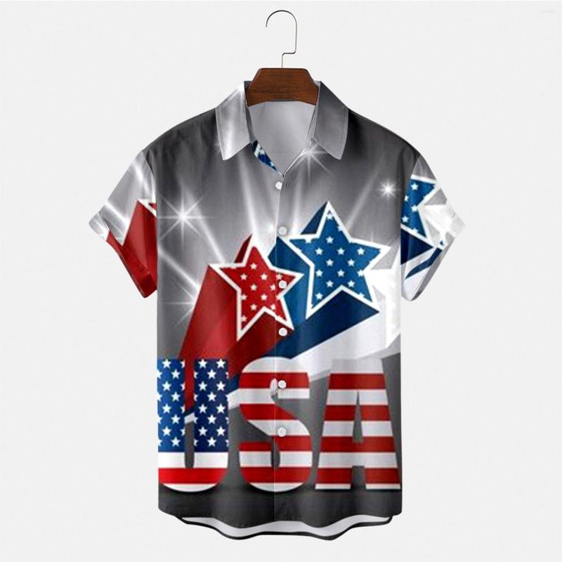 Men's Casual Shirts 4th Of July Shirt Vintage Summer American Flag 3d Print Short Sleeve Pullover Oversized Independence Day Loose Camisas, Black
Men's Casual Shirts 4th Of July Shirt Vintage Summer American Flag 3d Print Short Sleeve Pullover Oversized Independence Day Loose Camisas, Black