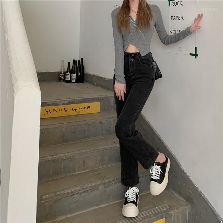 Women's Jeans N3543 High Waist Denim Trousers Elastic Slim All-match Straight Pants Women's, White
Women's Jeans N3543 High Waist Denim Trousers Elastic Slim All-match Straight Pants Women's, White