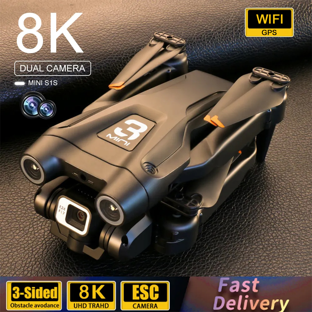 Drones Z908 Pro Drone Professional 4K HD Camera GPS Dron Optical Flow Localization Three sided Obstacle Avoidance Quadcopter Toy Gift 230413
Drones Z908 Pro Drone Professional 4K HD Camera GPS Dron Optical Flow Localization Three sided Obstacle Avoidance Quadcopter Toy Gift 230413