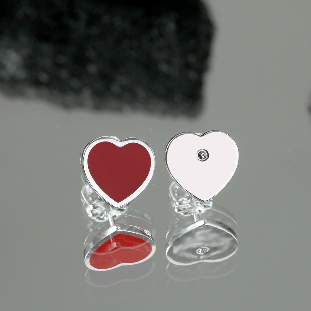 925 sterling silver heart designer stud earrings for women luxury brand letters return love OL engagement asymmetrical ear rings earring mini tag designer jewelry
925 sterling silver heart designer stud earrings for women luxury brand letters return love OL engagement asymmetrical ear rings earring mini tag designer jewelry