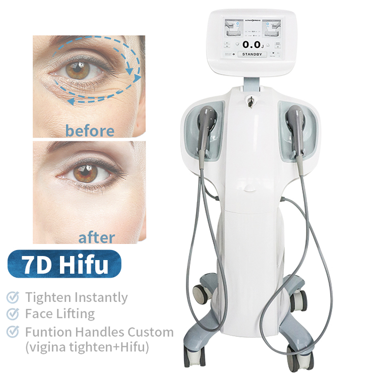 Vertical 7D Hifu Machine Wrinkle Removal Other Beauty Equipment Ultrasound Anti-aging Facial Lifting Eye/Neck/Face Skin Tightening Body Slimming Device Dual Handle
Vertical 7D Hifu Machine Wrinkle Removal Other Beauty Equipment Ultrasound Anti-aging Facial Lifting Eye/Neck/Face Skin Tightening Body Slimming Device Dual Handle