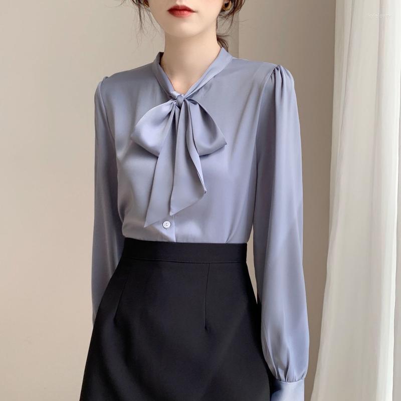 Women's Blouses Deeptown Women Elegant Chiffon White Shirt With Bow Office Ladies Long Sleeve Lace Tops Female Korean Style Chic Loose
Women's Blouses Deeptown Women Elegant Chiffon White Shirt With Bow Office Ladies Long Sleeve Lace Tops Female Korean Style Chic Loose