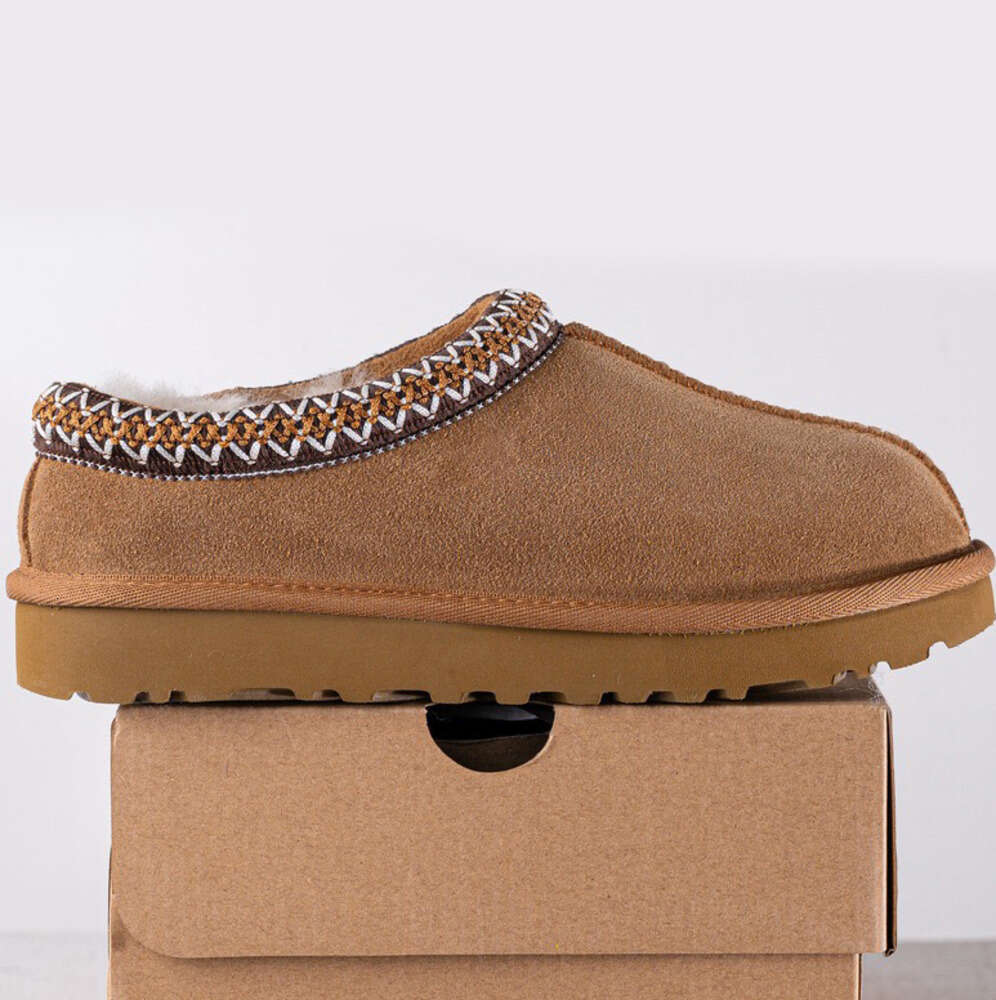 designer tasman slippers winter boots australia women Slippers classic snow boot plush ankle short mini fur womens tazz booties in Cotton boots winter