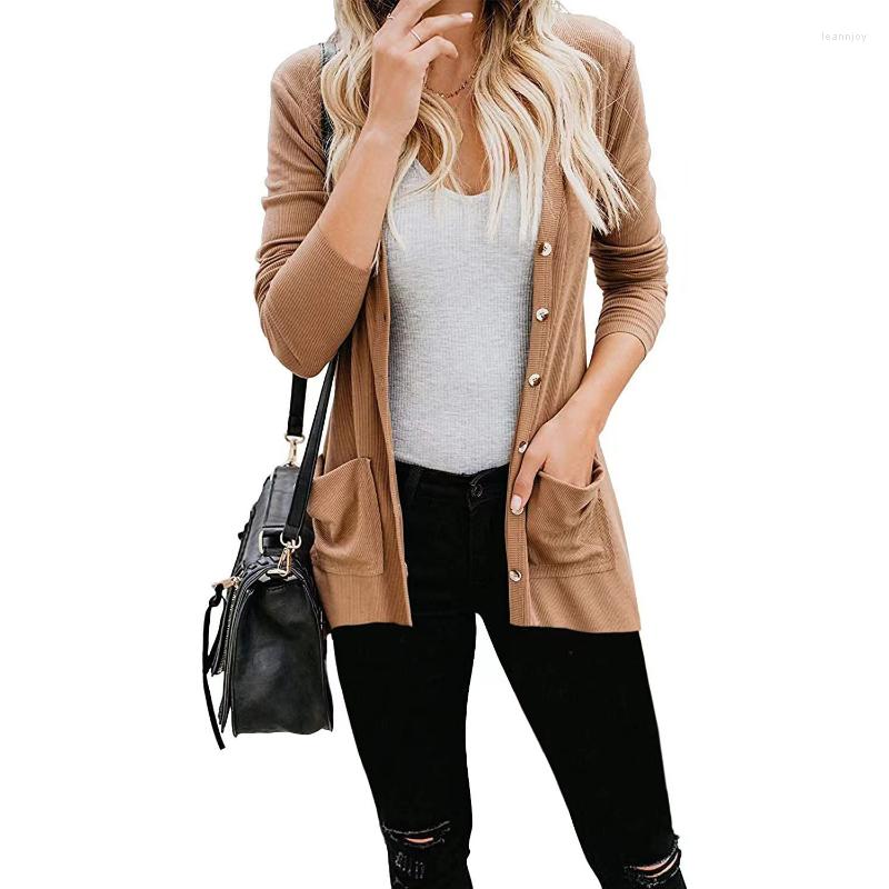 Women' T Shirts Fashion Women' Cardigan Top Autumn Winter Long Sleeve Button Knitting Female Casual V-Neck Tops, Dark grey
Women' T Shirts Fashion Women' Cardigan Top Autumn Winter Long Sleeve Button Knitting Female Casual V-Neck Tops, Dark grey