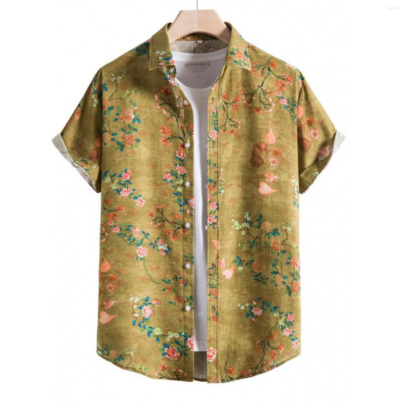Men' Casual Shirts Men 2023 Printed Top Shirt Collar Cotton And Linen Fashion Loose Short Sleeved Comfy High Quality Summer Blouse, Yellow
Men' Casual Shirts Men 2023 Printed Top Shirt Collar Cotton And Linen Fashion Loose Short Sleeved Comfy High Quality Summer Blouse, Yellow