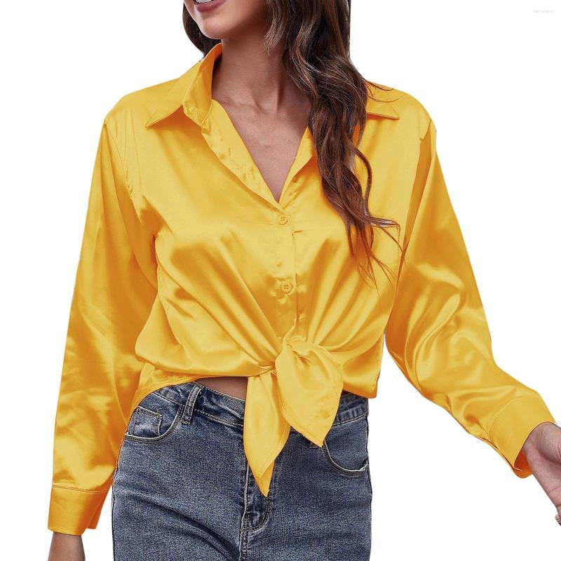 Women's Blouses 2023 Spring Autumn Button Up Satin Silk Shirt Fashion Womens Tops And Lady Long Sleeves Loose Office Shirts Tunic, Gray
Women's Blouses 2023 Spring Autumn Button Up Satin Silk Shirt Fashion Womens Tops And Lady Long Sleeves Loose Office Shirts Tunic, Gray