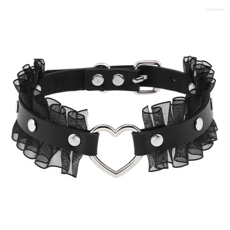 Choker Heart Necklace For Women Black Chocker Lace Collar Girls Festival Gothic Jewelry
Choker Heart Necklace For Women Black Chocker Lace Collar Girls Festival Gothic Jewelry