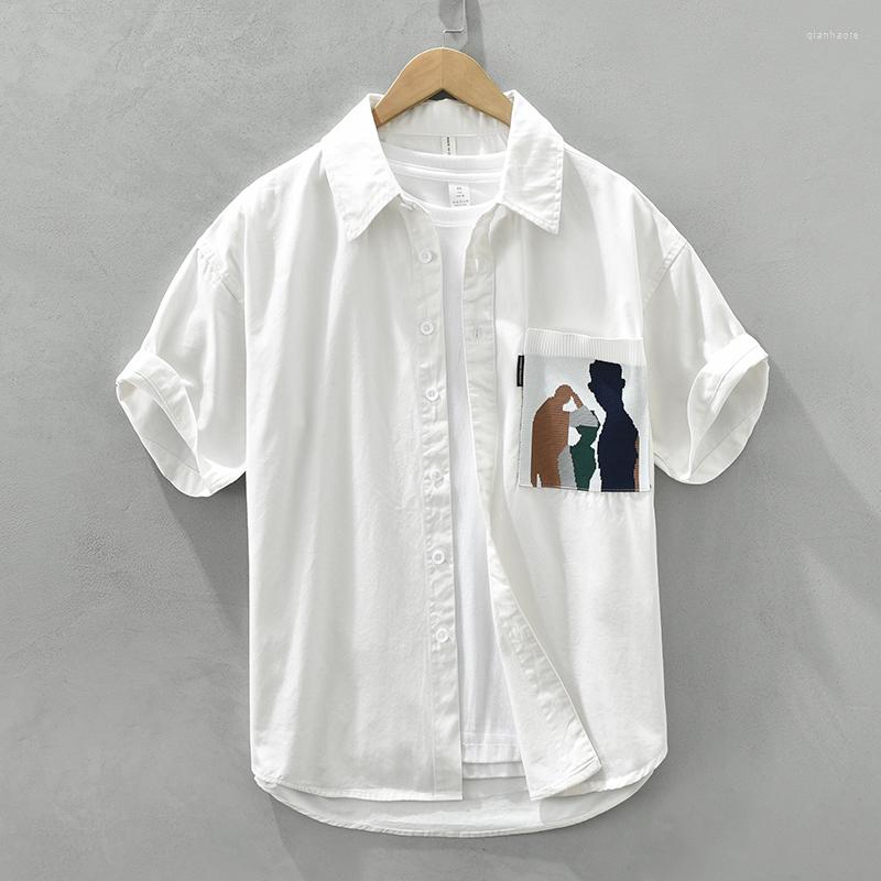 Men's Casual Shirts Pure Cotton Short Sleeve Shirt For Men Summer Japan Fashion Tops Male Pocket Print Button Up, 2751 khaki
Men's Casual Shirts Pure Cotton Short Sleeve Shirt For Men Summer Japan Fashion Tops Male Pocket Print Button Up, 2751 khaki