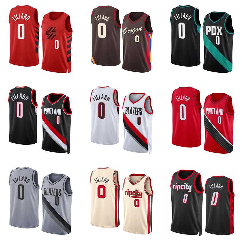 Damian Lillard Basketball jerseys S-XXL 2022-23 white blue Men Women kids city jersey, With logo
Damian Lillard Basketball jerseys S-XXL 2022-23 white blue Men Women kids city jersey, With logo
