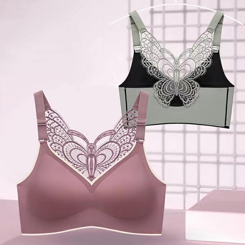 Bras Seamless Large Size Top Women's Underwear No Steel Rings Sports Shockproof Comfortable Beautiful Back Bra Thin Section, Light green
Bras Seamless Large Size Top Women's Underwear No Steel Rings Sports Shockproof Comfortable Beautiful Back Bra Thin Section, Light green