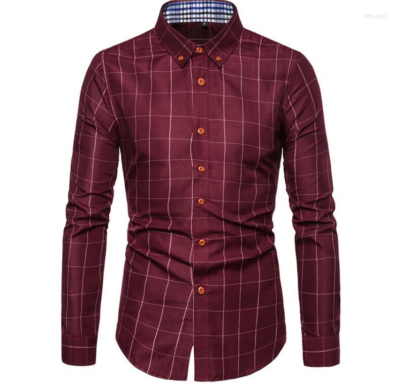 Men's Casual Shirts Men Chemises Hommes Shirt Soft Solid Long Sleeved Man's Oversized Clothes Camisas De Los Hombres, Red
Men's Casual Shirts Men Chemises Hommes Shirt Soft Solid Long Sleeved Man's Oversized Clothes Camisas De Los Hombres, Red