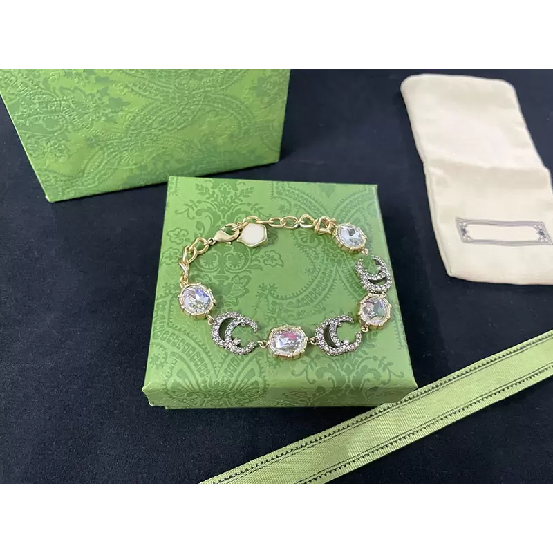 Designer Bracelets Women Jewelry Vintage Double Letter Bracelet Fashion Luxury Brand Accessories Gifts For Lady 224086RL
Designer Bracelets Women Jewelry Vintage Double Letter Bracelet Fashion Luxury Brand Accessories Gifts For Lady 224086RL