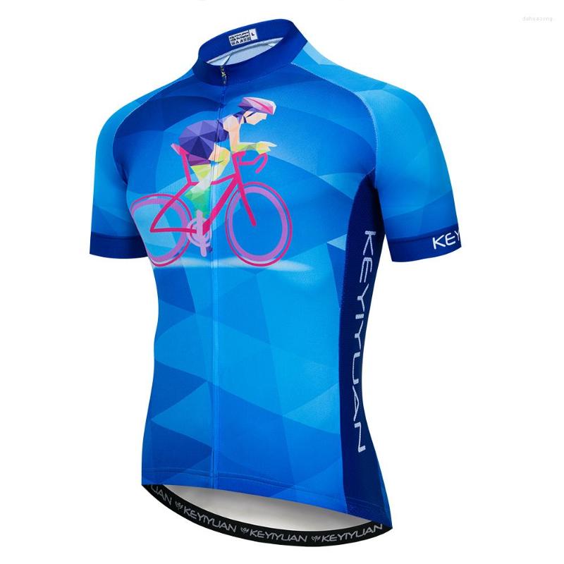 Racing Jackets Keyiyuan Blue Team Cycling Jersey Shirt Downhill Bicycle Clothing Quick Dry Road MTB Bike Top
Racing Jackets Keyiyuan Blue Team Cycling Jersey Shirt Downhill Bicycle Clothing Quick Dry Road MTB Bike Top