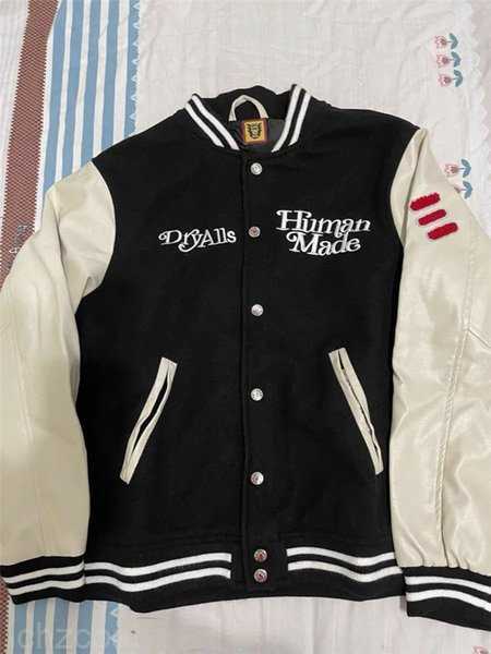 Baseball Jacket Men Women High Quality Leather Sleeve Patchwork Embroidery Coat YQN0
Baseball Jacket Men Women High Quality Leather Sleeve Patchwork Embroidery Coat YQN0