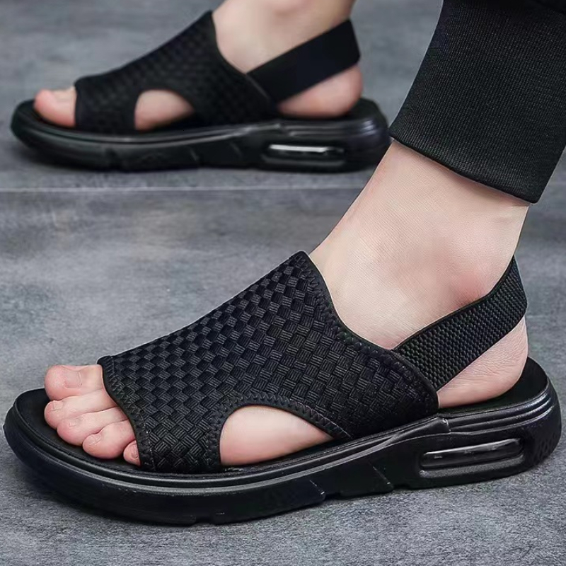 Sandals Beach Sandal for Men Casual Round Toe Solid Color Plus Size Sports Slippers Outdoor Lightweight Shoes Sandalias Verano Hombre 230413, Black
Sandals Beach Sandal for Men Casual Round Toe Solid Color Plus Size Sports Slippers Outdoor Lightweight Shoes Sandalias Verano Hombre 230413, Black