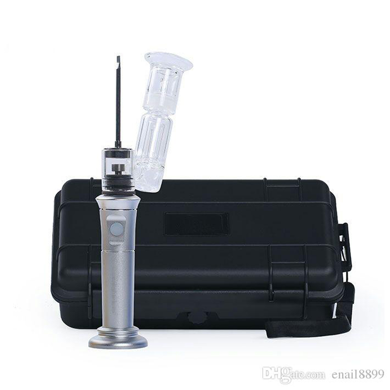 Original GreenlightVapes G9 Wax H-enail Plus Portable Heater Oil Pen 2in1 Ceramic Heating Chamber with Glass Element Rechargeable 18650 Battery
Original GreenlightVapes G9 Wax H-enail Plus Portable Heater Oil Pen 2in1 Ceramic Heating Chamber with Glass Element Rechargeable 18650 Battery