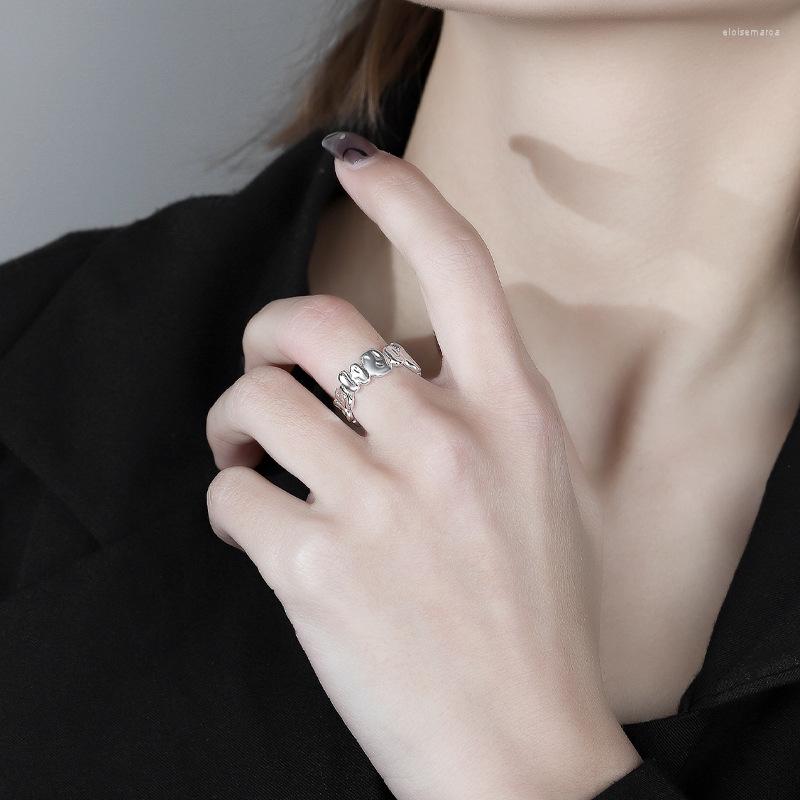 Cluster Rings 2023 S925 Sterling Silver Ring Female Irregular Simple Fashion Atmosphere Elegant Charm Exquisite High Quality Jewelry
Cluster Rings 2023 S925 Sterling Silver Ring Female Irregular Simple Fashion Atmosphere Elegant Charm Exquisite High Quality Jewelry