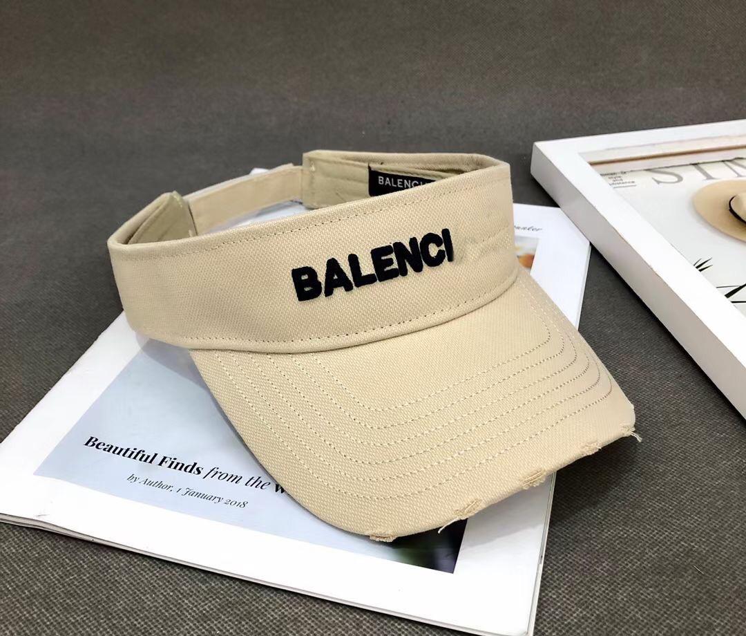 2023 Designer Brand Double Letter Empty Top Cap Casual Summer Visor Sun Mens Hat Sports Women Golf Tennis Outdoor Beach Headband Snapback Basebal