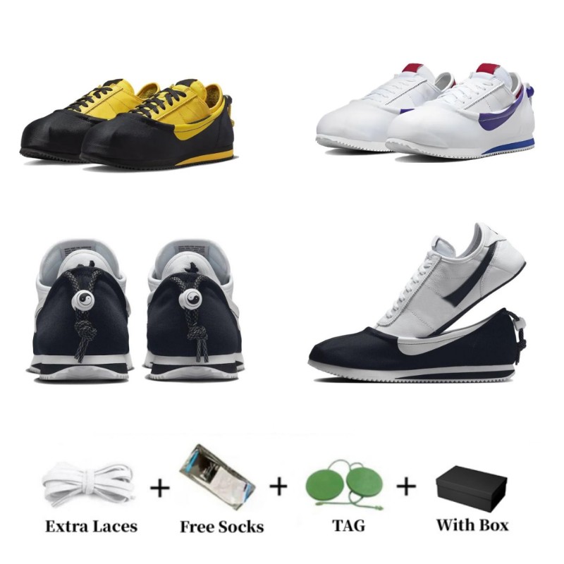 With Box Clot Cortez SP CLOTEZ Designer Shoes Edison Chen Bruce Lee Yin Yang 3 in 1 fashion sneakers for men women genuine leather loafers lace-up low top causal trainers
With Box Clot Cortez SP CLOTEZ Designer Shoes Edison Chen Bruce Lee Yin Yang 3 in 1 fashion sneakers for men women genuine leather loafers lace-up low top causal trainers