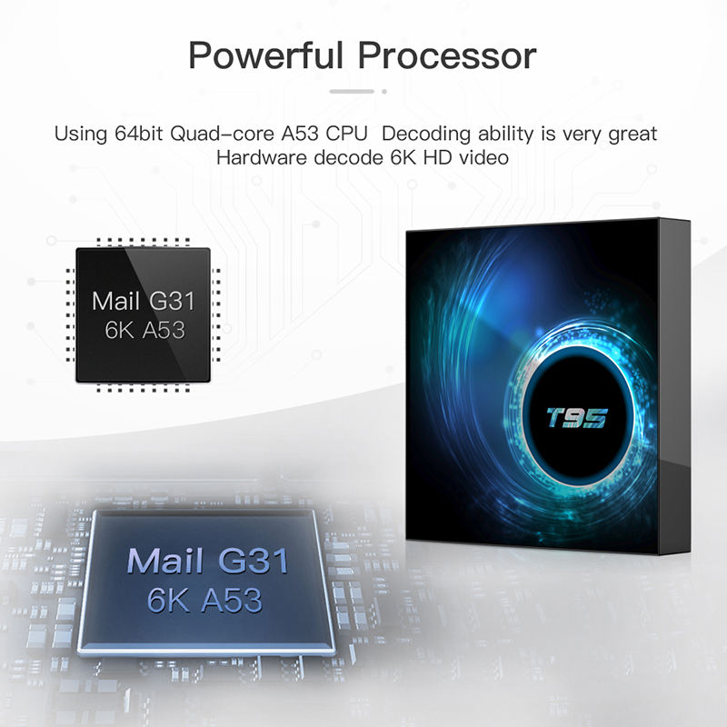 Super Android 10 11 Allwinner H6 H616 Mini Plus Max 8K 4GB 32GB 2GB 16GB Smart 4K 10.0 T95 Android TV Box
