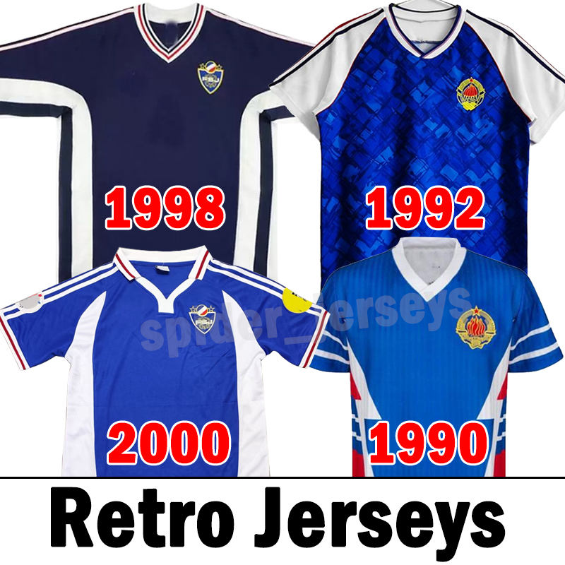 Yugoslavia retro soccer jerseys 1990 1992 1998 national football team JOKANOVIC JUGOVIC MIJATOVIC STOJKOVIC MIHAJLOVIC MILOSEVIC 2000 Euro football shirts, Nansilafu 1990 home
Yugoslavia retro soccer jerseys 1990 1992 1998 national football team JOKANOVIC JUGOVIC MIJATOVIC STOJKOVIC MIHAJLOVIC MILOSEVIC 2000 Euro football shirts, Nansilafu 1990 home