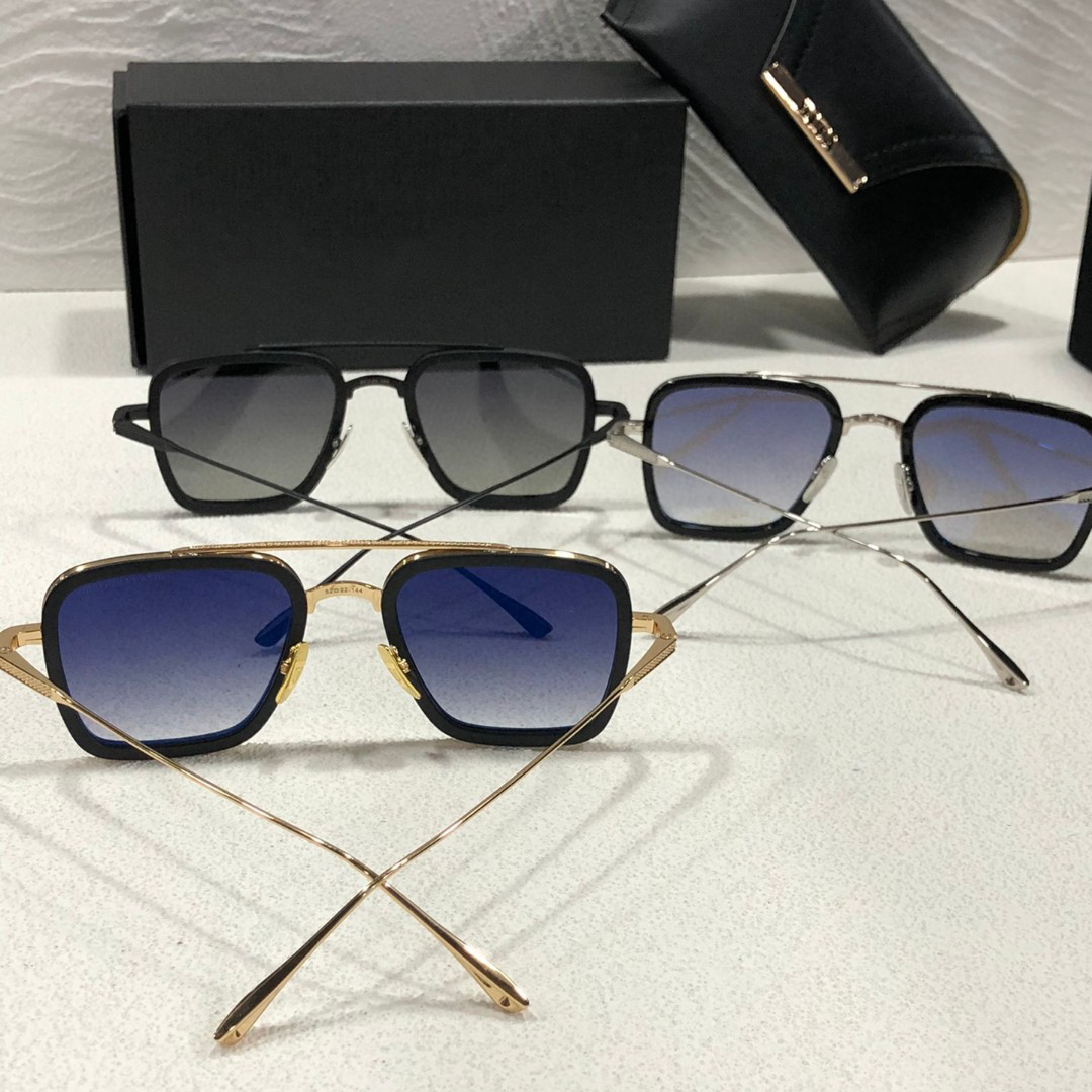 A Flight 006 TOP Original Designer Sunglasses for mens famous fashionable retro luxury brand eyeglass Fashion design womens sunglasses with box UV400