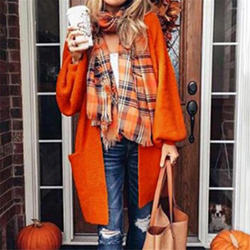 Women' Knits Halloween Sweater Woman Winter 2023 Solid Knit Top Loose Lantern Sleeve Knitwears Cardigans Preppy Style Mid-Length Sweaters
Women' Knits Halloween Sweater Woman Winter 2023 Solid Knit Top Loose Lantern Sleeve Knitwears Cardigans Preppy Style Mid-Length Sweaters