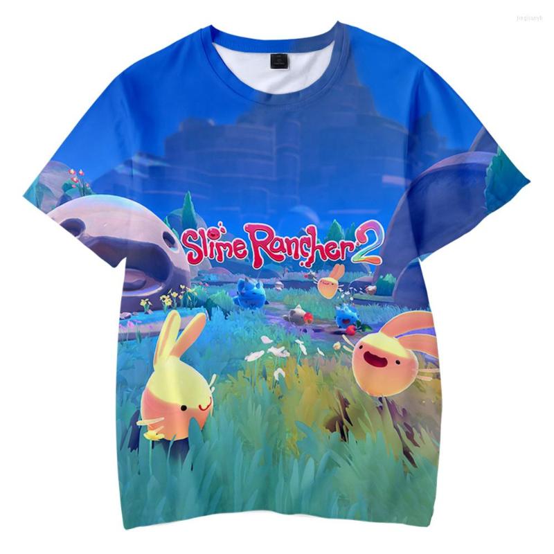 Men's T Shirts Slime Rancher 2 T-shirt Women Men 3D O-Neck Short Sleeve Tshirts Summer Casual Streetwear Clothes, Picture shown
Men's T Shirts Slime Rancher 2 T-shirt Women Men 3D O-Neck Short Sleeve Tshirts Summer Casual Streetwear Clothes, Picture shown