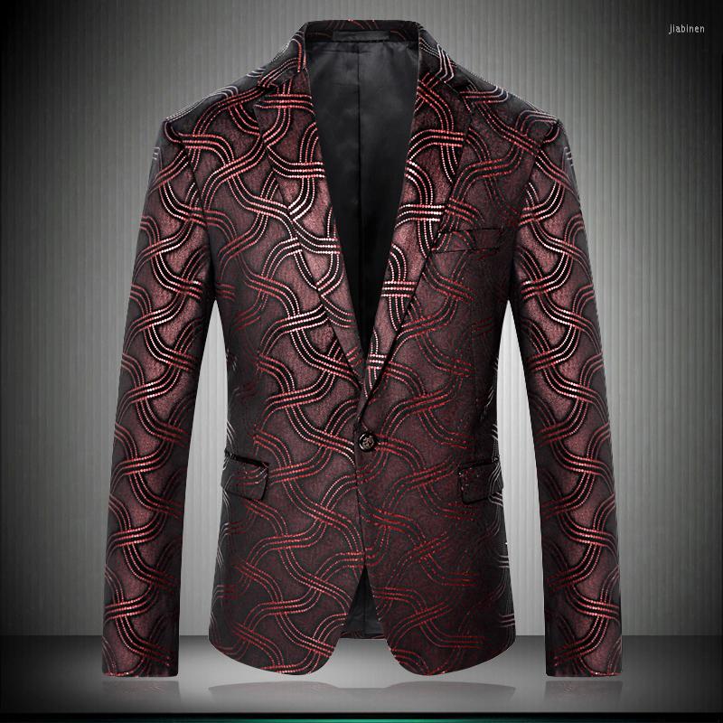 Men's Suits Quality 2023 Slim High Fit Stripe Men Stage Costumes For Singers Prom Wine Red Blazers Male Suit Jacket 8682, Burgundy
Men's Suits Quality 2023 Slim High Fit Stripe Men Stage Costumes For Singers Prom Wine Red Blazers Male Suit Jacket 8682, Burgundy