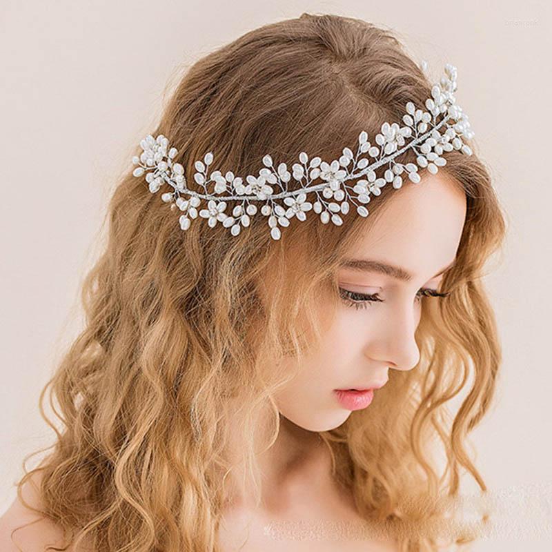 Hair Clips Gorgeous Handmade Pearl Bridal Tiaras Flower Headbands For Women Ornaments Bride Bridesmaid Wedding Accessories ML122
Hair Clips Gorgeous Handmade Pearl Bridal Tiaras Flower Headbands For Women Ornaments Bride Bridesmaid Wedding Accessories ML122