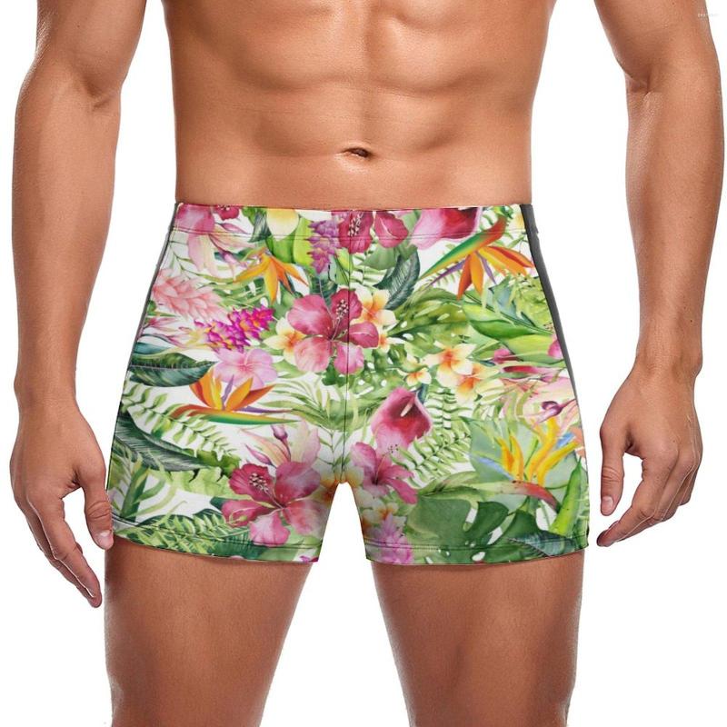 Men' Swimwear Bright Flowers Swimming Trunks Tropical Hawaiian Floral Custom Quick Dry Swim Boxers Beach Push Up Men Swimsuit, Style-3
Men' Swimwear Bright Flowers Swimming Trunks Tropical Hawaiian Floral Custom Quick Dry Swim Boxers Beach Push Up Men Swimsuit, Style-3
