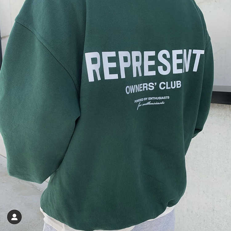 Men' Hoodies REPRESENT REP Designer fashion CREW NECK SWEATER LETTERS PRINT ON THE BACK LOOSE HIGH STREET COUPLE LONG SLEEVE PULLOVER HOODIE MEN, Green
Men' Hoodies REPRESENT REP Designer fashion CREW NECK SWEATER LETTERS PRINT ON THE BACK LOOSE HIGH STREET COUPLE LONG SLEEVE PULLOVER HOODIE MEN, Green